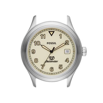 Defender Stainless Steel Watch Case Fossil
