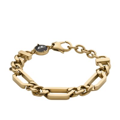 Diesel Gold-Tone Stainless Steel Chain Bracelet