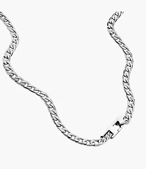 Diesel Stainless Steel Chain Necklace