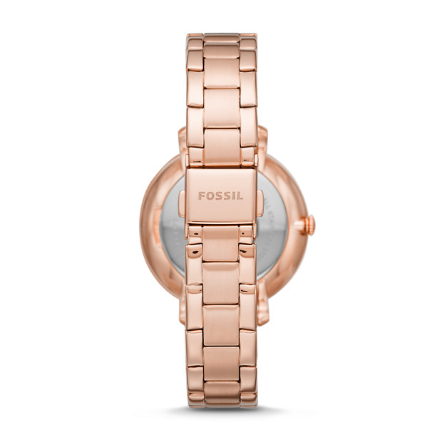 Jacqueline fossil watch gold