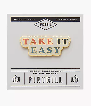 Pintrill® x Fossil Take It Easy Pin