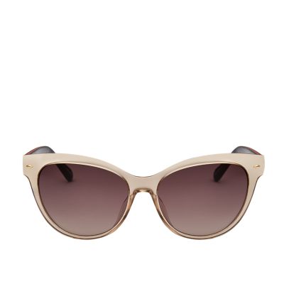Lulane CatEye Sunglasses Fossil