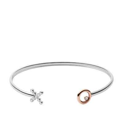 X and O Bracelet Fossil