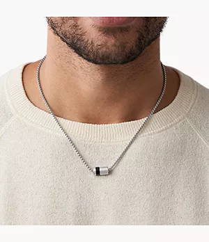 Classics Stainless Steel Pendant Necklace