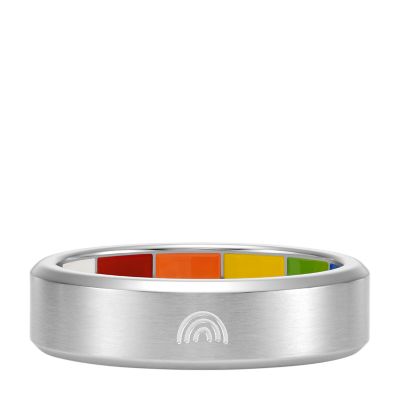 Pride Stainless Steel Band Ring