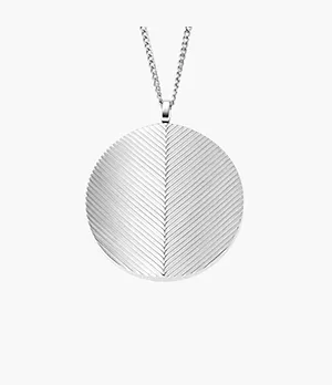 Harlow Locket Collection Stainless Steel Pendant Necklace
