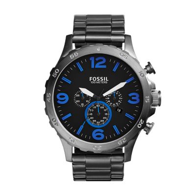 fossil watch iced out