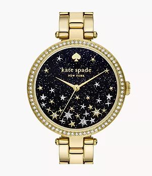 kate spade new york holland gold-tone stainless steel watch
