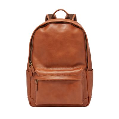 Estate Casual Leather Backpack Fossil