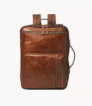 Buckner Leather Convertible Backpack