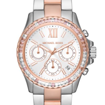 Michael Kors Everest Chronograph Two-Tone Stainless Steel Watch