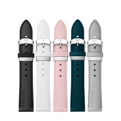 16mm Pearlized Silicone Interchangeable Strap Gift Set