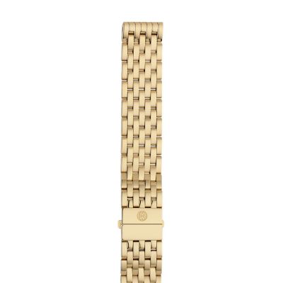 18mm Deco Seven-Link Gold Bracelet