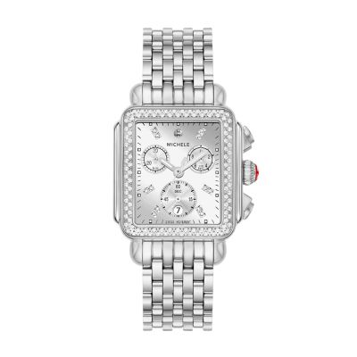 Deco Diamond High Shine Stainless Steel Watch