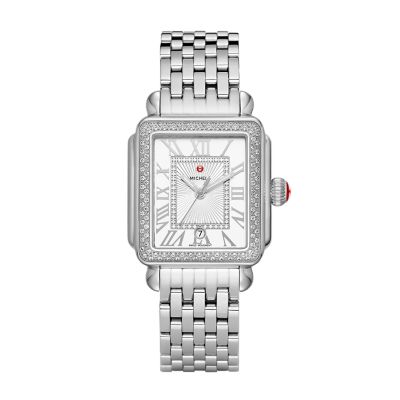Deco Madison Stainless Diamond Watch