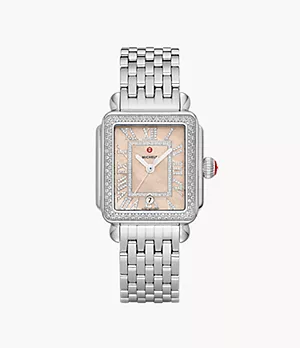 Deco Madison Stainless Steel Diamond Watch