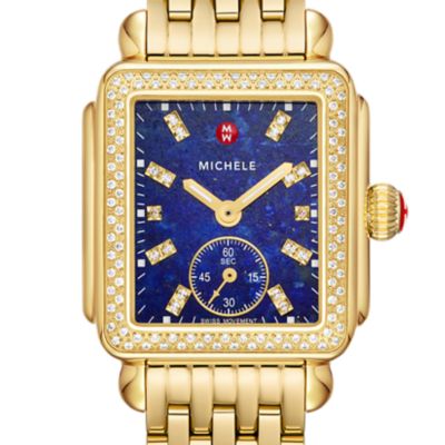 Deco Mid Gold Diamond Stainless Steel Watch