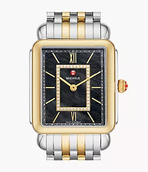 Deco II Two-Tone 18K Gold-Plated Watch