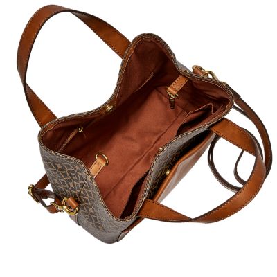 fossil darby satchel