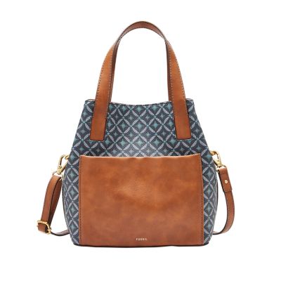 fossil darby satchel