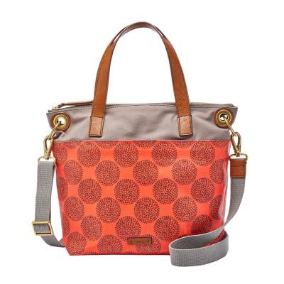 ana leather tote fossil