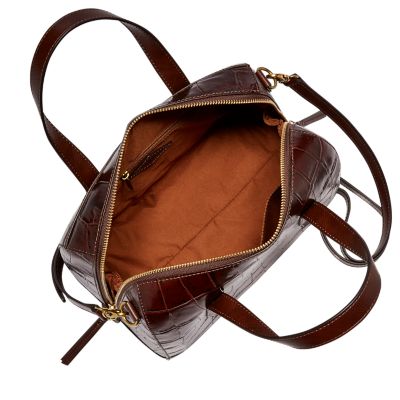 fossil sydney satchel