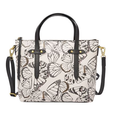 fossil felicity satchel black