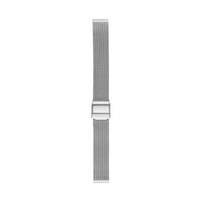 14mm Standard Steel Mesh Watch Strap, Silver-Tone