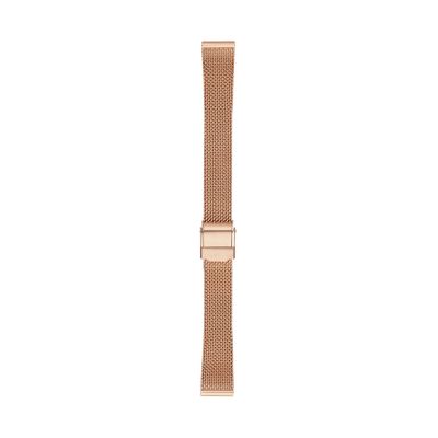 14mm Standard Steel Mesh Watch Strap, Rose Gold-Tone