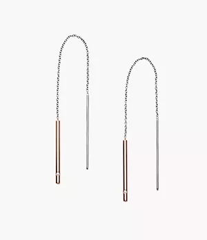 Kariana Two-Tone Threader Earrings