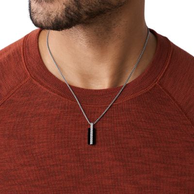 Torben Stainless Steel Pendant Necklace
