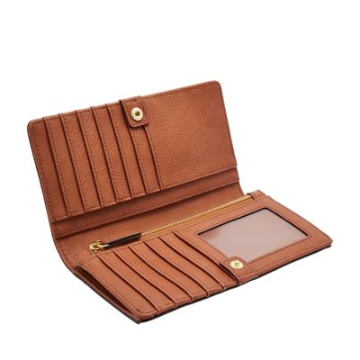 Caroline RFID Slim Bifold Wallet Fossil