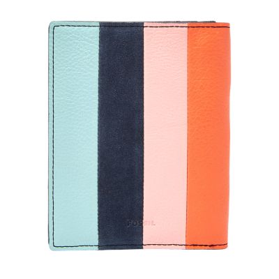 Leather RFID Passport Case Fossil