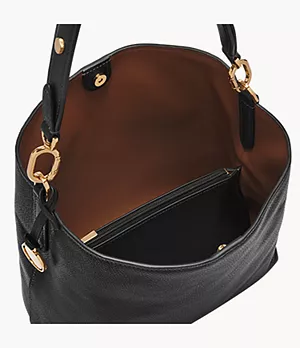 Jessie Leather Bucket Shoulder Bag