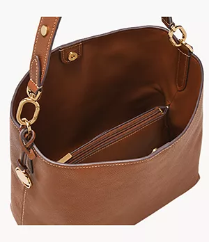 Jessie Leather Bucket Shoulder Bag