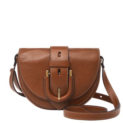 Harwell Leather Small Flap Crossbody Bag