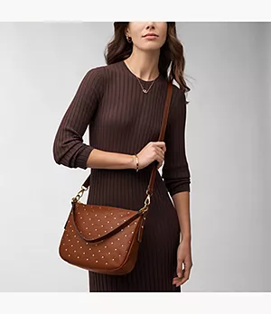 Jolie Leather Crossbody Bag