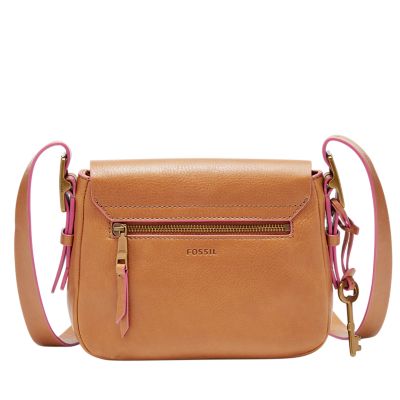 Harper Small Saddle Crossbody Fossil