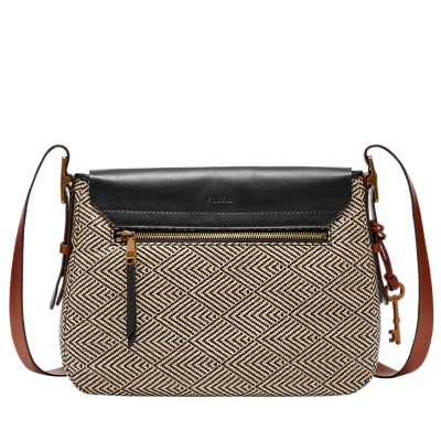 Harper Large Saddle Crossbody Fossil