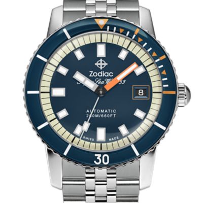 Super Sea Wolf Compression Automatic Stainless Steel Watch