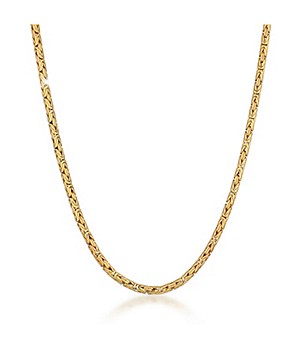 KUZZOI Gold-plated 925 Sterling Silver Necklace