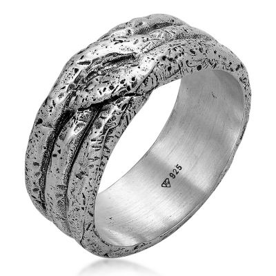 HAZE AND GLORY 925 Sterling Silver Twisted Ring