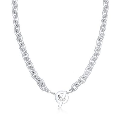 Elli PREMIUM 925er Sterling Silber Basic Kette Halskette