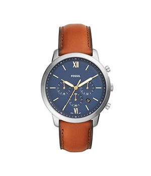 Fossil Neutra Chronograph Brown Leather Mens Watch