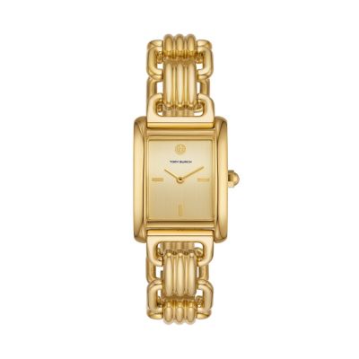 Tory Burch The Eleanor Two-Hand Gold-Tone Stainless Steel Womens Watch