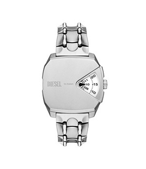 Diesel D.V.A. Three-Hand Stainless Steel Mens Watch