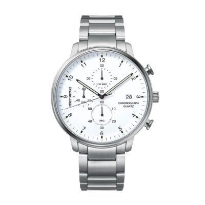 ISSEY MIYAKE C Quartz Chronograph Silver Stainless Steel Mens Watch