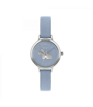Radley Branded Ladies Light Blue Leather Strap Watch Ry21255A Quartz Blue Base metal Womens Watch