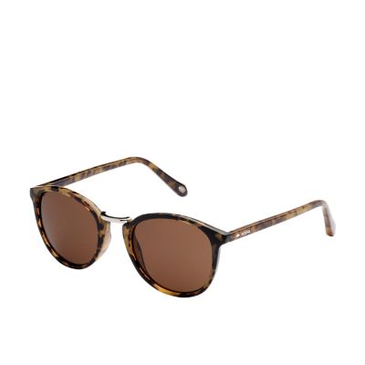 Fossil store round sunglasses