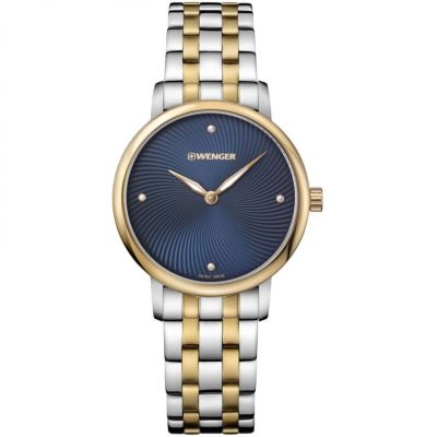 Wenger Urban Donnissima Quartz Two tone Stainless Steel Womens Watch